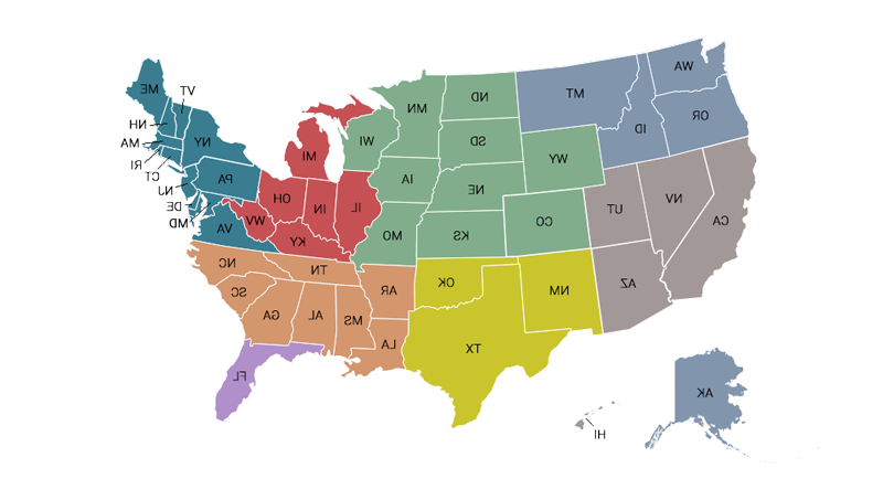 Ag Distributor Map